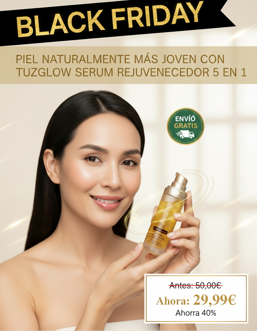 Serum Black Friday TUZGLOW Rejuvenecedor